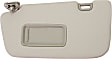 Driver Side Sun Visor, Gray, with Mirror, 4 Cyl., 2.5L Engine