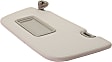 Driver Side Sun Visor, Gray, with Mirror, 4 Cyl., 2.5L Engine