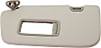 Driver Side Sun Visor, Gray, with Mirror, 4 Cyl., 2.5L Engine