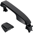 2012 Toyota Camry LE - Front, Passenger Side Primed Exterior Door Handle, Without Key Hole, For Models Without Radio Frequency ID