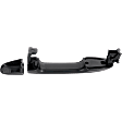 2012 Toyota Camry LE - Front, Passenger Side Primed Exterior Door Handle, Without Key Hole, For Models Without Radio Frequency ID
