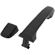 2012-2017 Toyota Camry - Front, Driver Or Passenger Side Exterior Door Handle, Primed, Without Key Hole