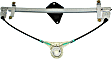 Front, Passenger Side Power Window Regulator, Without Motor