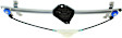 Front, Driver Side Power Window Regulator, Without Motor