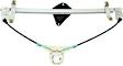Front, Driver Side Power Window Regulator, Without Motor