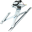 Front, Passenger Side Power Window Regulator, With Motor