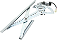 Front, Driver Side Power Window Regulator, With Motor