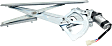Front, Driver Side Power Window Regulator, With Motor