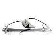 Front, Passenger Side Power Window Regulator, With Motor
