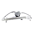 Front, Passenger Side Power Window Regulator, With Motor