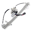 Front, Driver Side Power Window Regulator, With Motor