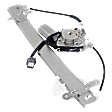 Front, Driver Side Power Window Regulator, With Motor