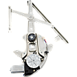 Front, Passenger Side Window Regulator, Power