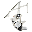 Front, Driver Side Window Regulator, Power
