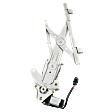 2006 Saturn Ion 2 - Front, Passenger Side Power Window Regulator, With Motor