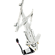 2007 Saturn Ion 2 - Front, Driver Side Power Window Regulator, With Motor
