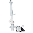 Front, Passenger Side Power Window Regulator, With Motor