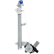 Front, Passenger Side Power Window Regulator, With Motor