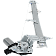 Front, Passenger Side Power Window Regulator, With Motor