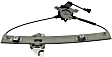 Rear, Passenger Side Power Window Regulator, With Motor