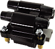 Ignition Coil, 4 Cyl., 2.5L Engine, Electronic Ignition Type, 3.63 In. Length, Naturally Aspirated