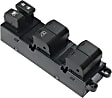 Front, Driver Side Window Switch, Black, with Auto Down