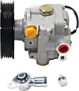 2010 Subaru Forester X - Power Steering Pump, Naturally Aspirated, Without Reservoir, 4 Cyl 2.5L, With Pulley