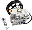 2010 Subaru Forester X - Power Steering Pump, Naturally Aspirated, Without Reservoir, 4 Cyl 2.5L, With Pulley