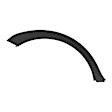 Rear, Passenger Side Fender Trim, Textured Black, CAPA Certified