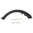 Rear, Driver Side Fender Trim, Textured Black