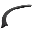 Rear, Driver Side Fender Trim, Textured Black