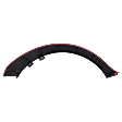 Rear, Driver Side Fender Trim, Textured Black