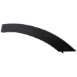 Rear, Driver Side, Rear Section Fender Trim, Textured Black