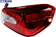 Passenger Side Tail Light, with Bulb, LED, Red Lens, CAPA Certified