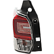 2018 Subaru Forester 2.5i - Driver Side Halogen Tail Light, With bulb(s), OE Replacement