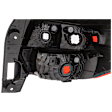 Driver Side Tail Light, Without bulb(s), Halogen, Clear and Red Lens, CAPA CERTIFIED