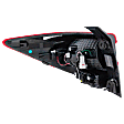 2019 Subaru Impreza Convenience - Passenger Side, Outer Halogen Tail Light, With bulb(s), 4-Door, Hatchback, Mounts On Body, OE Replacement