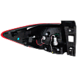 2019 Subaru Impreza Convenience - Passenger Side, Outer Halogen Tail Light, With bulb(s), 4-Door, Hatchback, Mounts On Body, OE Replacement
