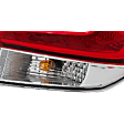 2019 Subaru Impreza Convenience - Passenger Side, Outer Halogen Tail Light, With bulb(s), 4-Door, Hatchback, Mounts On Body, OE Replacement