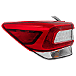 2019 Subaru Impreza - Driver Side, Outer Halogen Tail Light, With bulb(s), 4-Door Mounts On Body, OE Replacement, Hatchback