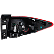 2019 Subaru Impreza - Driver Side, Outer Halogen Tail Light, With bulb(s), 4-Door Mounts On Body, OE Replacement, Hatchback