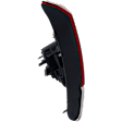 Driver Side, Inner Tail Light, with Bulb, Halogen, Clear and Red Lens