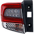 2020-2022 Subaru Impreza - Driver Side, Outer Tail Light, with Bulb, LED, Clear and Red Lens, CAPA CERTIFIED