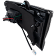2020-2024 Subaru Outback - Driver Side, Inner Tail Light, with Bulb, LED, Clear and Red Lens