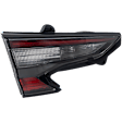 Driver Side, Inner Tail Light, with Bulb, LED, Clear and Red Lens, CAPA CERTIFIED