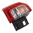 Driver Side, Outer Tail Light, with Bulb, LED, Clear Red Lens, 4 Cyl., 2.4L Engine