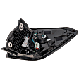 2020-2024 Subaru Outback - Driver Side, Outer Tail Light, with Bulb, Halogen, Clear & Red Lens