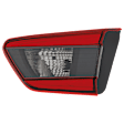 Passenger Side Back Up Light, with Bulb, Halogen, CAPA Certified