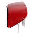 Rear, Passenger Side Bumper Reflector