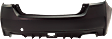 Rear Primed Bumper Cover CAPA Certified